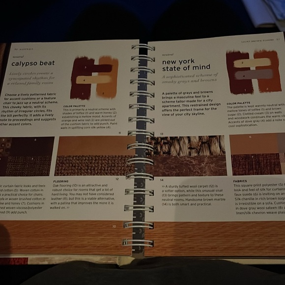 NWOT Color & Texture Decorator book - Picture 8 of 16
